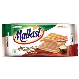 Malkist Cappuccino Flavoured Cracker Biscuits 138GM