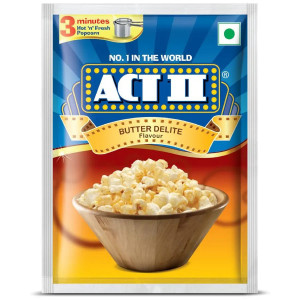 ACT II Instant Popcorn - Butter Delite Flavour 70GM