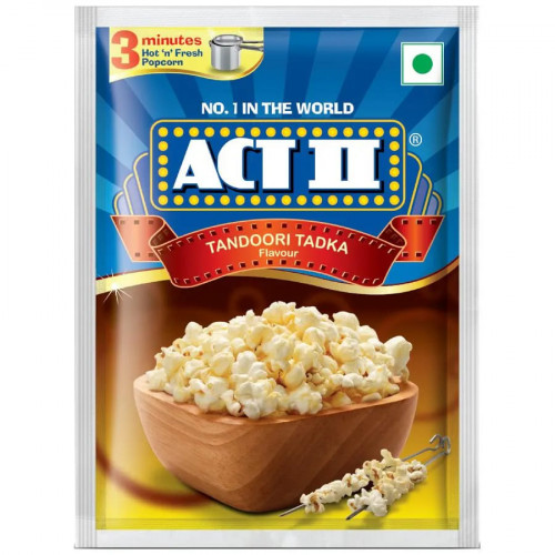 ACT II Instant Popcorn - Tandoori Tadka 70GM