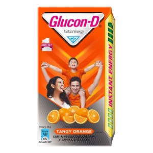 Glucon-D Tangy Orange Pack 125GM