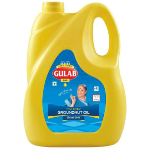 Gulab Filtered Groundnut Oil 5 LTR