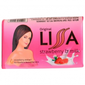 Lissa Strawberry & Milk Bath Soap 5x100GM