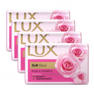 Lux Soft Glow Bath Soap 4x50GM