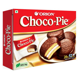 ORION Choco Pie Chocolate Coated Soft Biscuit 336GM
