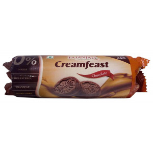 Patanjali Creamfeast Chocolate Biscuits 75GM