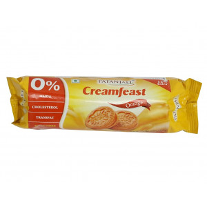 Patanjali Creamfeast Orange Biscuit 75GM