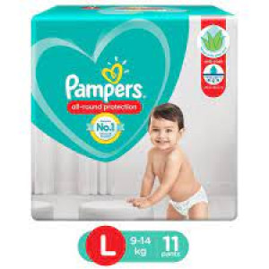 PAMPERS PANTS L 11