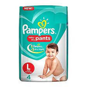 Pampers Pants L 4