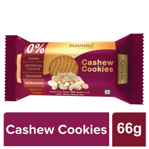 Patanjali Cashew Cookies Biscuits 58GM