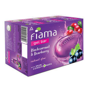Fiama Gel Bar Blackcurrant & Bearberry 3x125GM