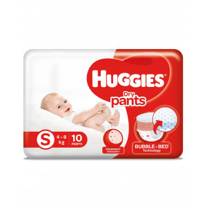 Huggies Dry Pants S 10N
