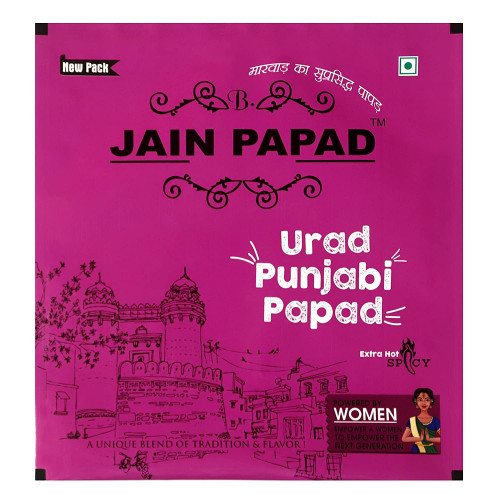 Jain Urad Punjabi Papad 400GM