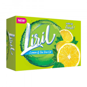 Liril Lemon And Tea Tree Oil Soap 4x125GM (Buy 3 Get 1 Free)