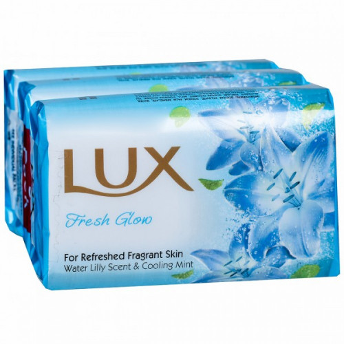 Lux Fresh Glow Bathing Soap 3x150GM