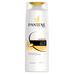 Pantene Shampoo Long Black 180ML