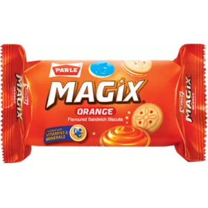 Parle Magix Cream Orange Biscuit 81.6GM