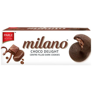 Parle Milano Choco Delight Centre Filled Dark Cookies 75GM