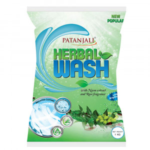 Patanjali Herbal Wash Detergent Powder 1KG