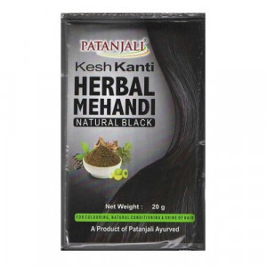 Patanjali Kesh Kanti Herbal Mehandi Natural Black 20GM