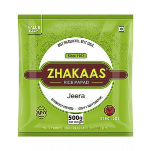 Zhakaas Rice Papad 500GM