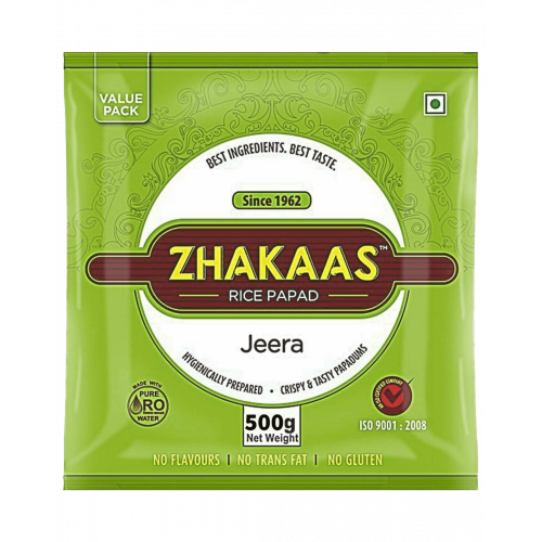 Zhakaas Rice Papad 500GM