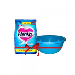 Washing Powder Henko 5Kg+Tub